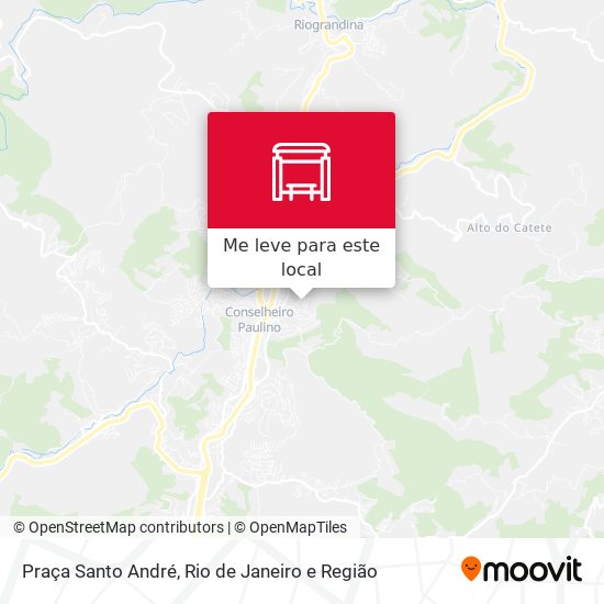 Praça Santo André mapa