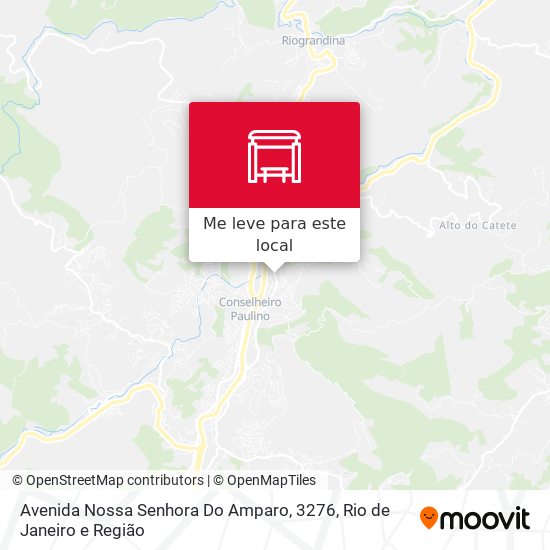 Avenida Nossa Senhora Do Amparo, 3276 mapa