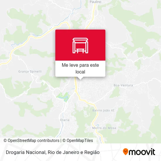 Drogaria Nacional mapa