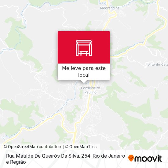 Rua Matilde De Queirós Da Silva, 254 mapa