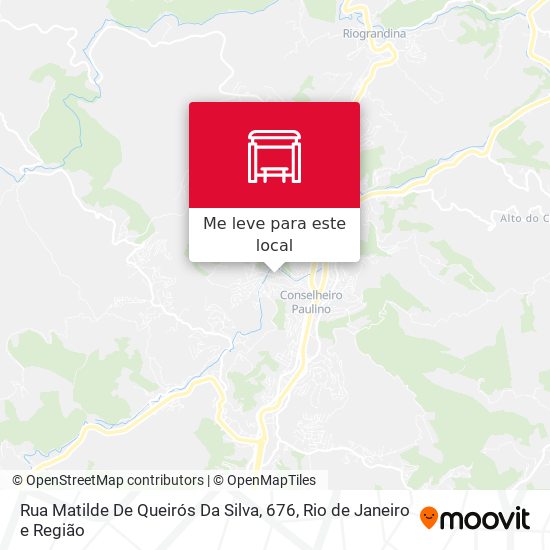 Rua Matilde De Queirós Da Silva, 676 mapa