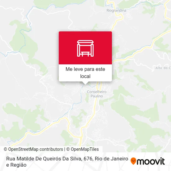 Rua Matilde De Queirós Da Silva, 676 mapa