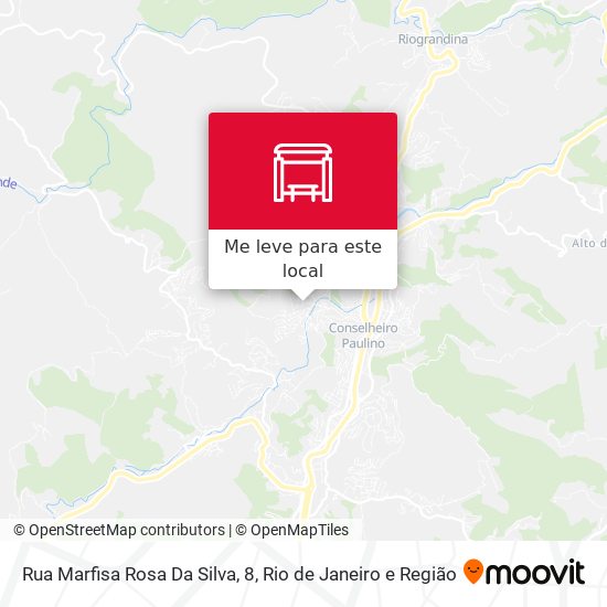 Rua Marfisa Rosa Da Silva, 8 mapa