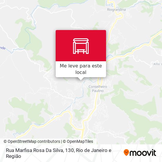 Rua Marfisa Rosa Da Silva, 130 mapa