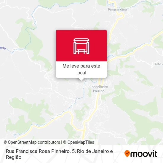 Rua Francisca Rosa Pinheiro, 5 mapa