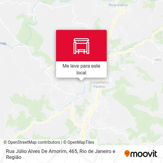 Rua Júlio Alves De Amorim, 465 mapa
