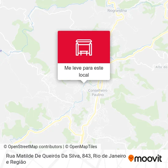 Rua Matilde De Queirós Da Silva, 843 mapa