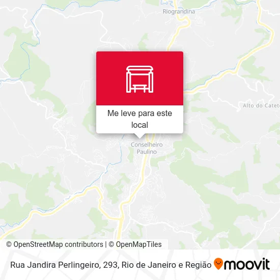 Rua Jandira Perlingeiro, 293 mapa