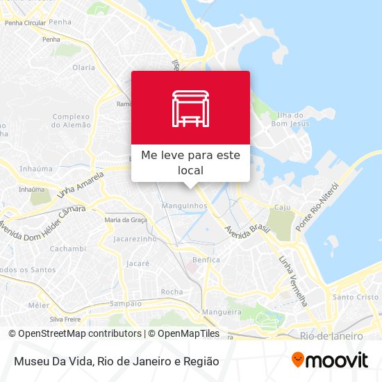 Museu Da Vida mapa