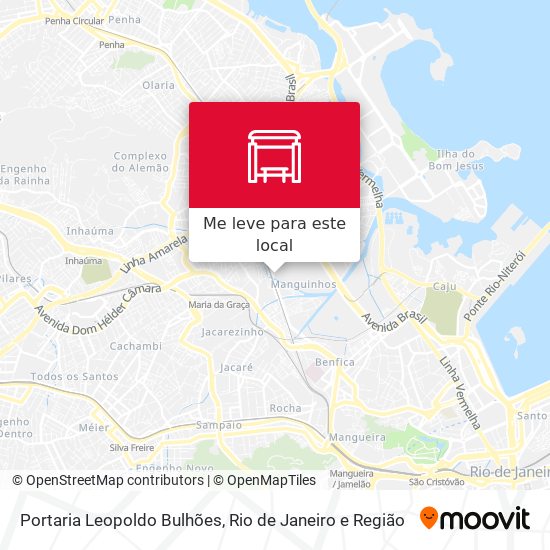 Portaria Leopoldo Bulhões mapa