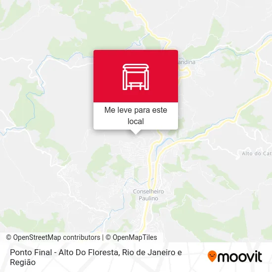 Ponto Final - Alto Do Floresta mapa