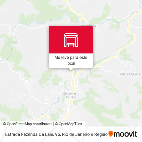 Estrada Fazenda Da Laje, 96 mapa