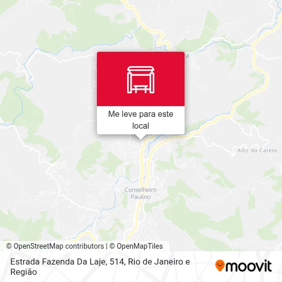 Estrada Fazenda Da Laje, 514 mapa