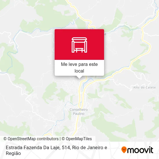 Estrada Fazenda Da Laje, 514 mapa