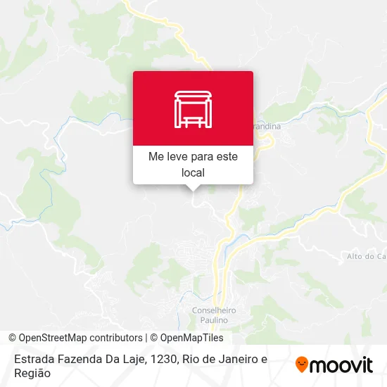 Estrada Fazenda Da Laje, 1230 mapa