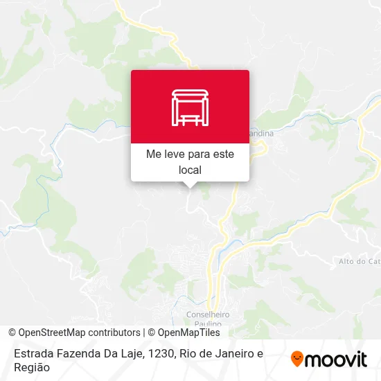 Estrada Fazenda Da Laje, 1230 mapa