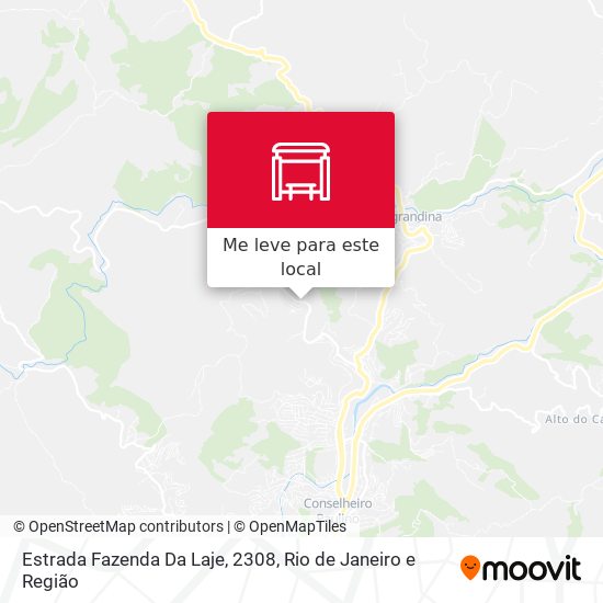 Estrada Fazenda Da Laje, 2308 mapa