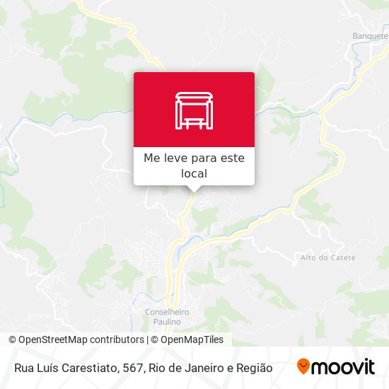 Rua Luís Carestiato, 567 mapa