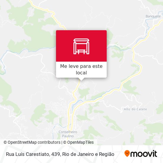 Rua Luís Carestiato, 439 mapa