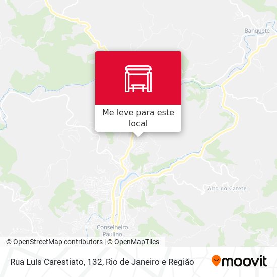 Rua Luís Carestiato, 132 mapa