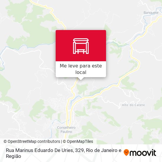 Rua Marinus Eduardo De Uries, 329 mapa