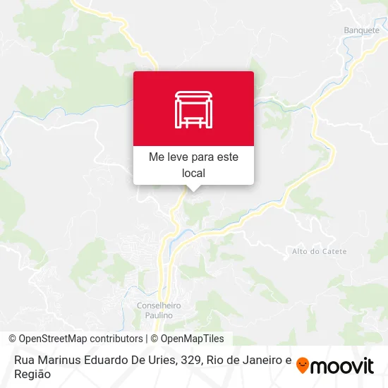 Rua Marinus Eduardo De Uries, 329 mapa