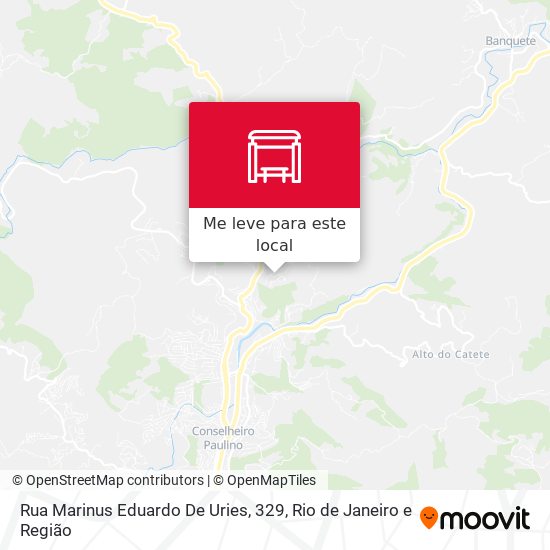 Rua Marinus Eduardo De Uries, 329 mapa