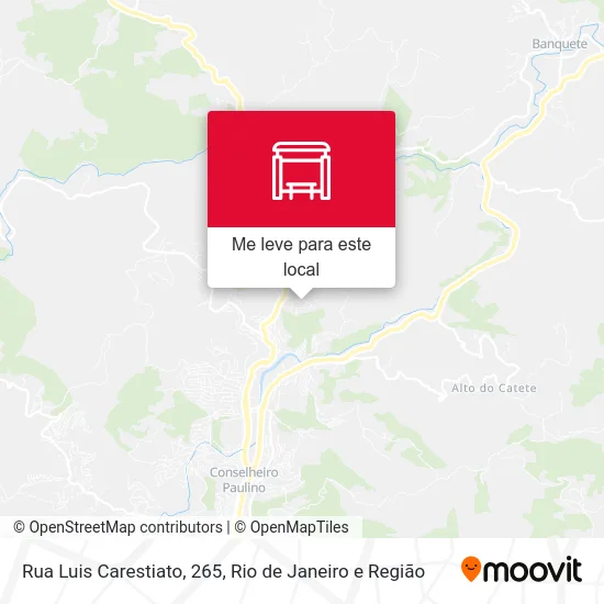 Rua Luis Carestiato, 265 mapa