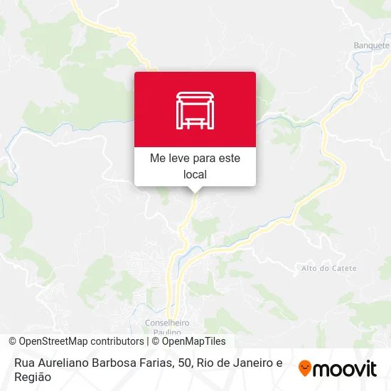 Rua Aureliano Barbosa Farias, 50 mapa