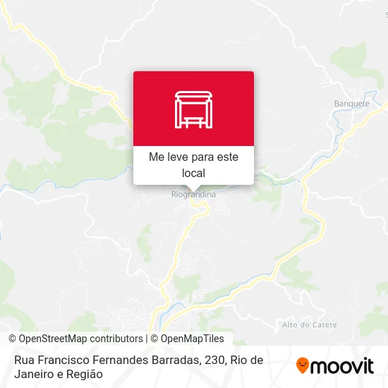 Rua Francisco Fernandes Barradas, 230 mapa