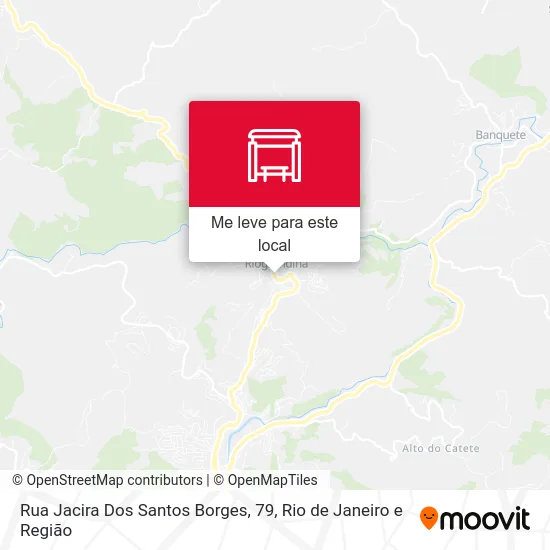 Rua Jacira Dos Santos Borges, 79 mapa