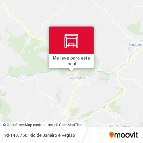 Rj-148, 750 mapa