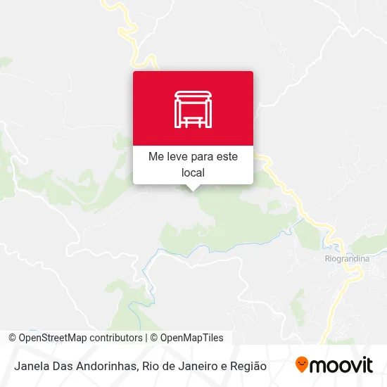 Janela Das Andorinhas mapa