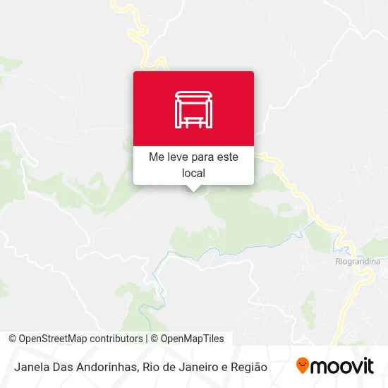Janela Das Andorinhas mapa