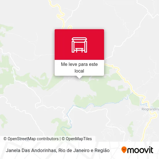 Janela Das Andorinhas mapa