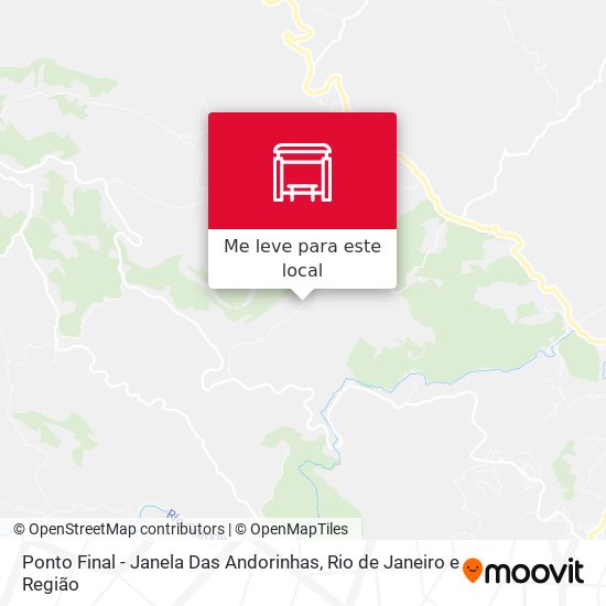Ponto Final - Janela Das Andorinhas mapa
