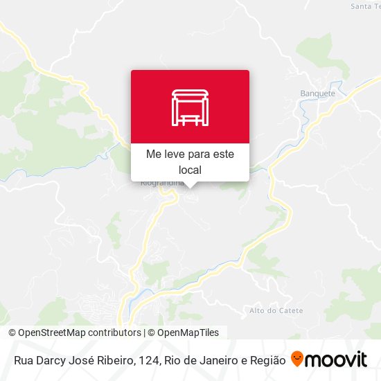 Rua Darcy José Ribeiro, 124 mapa