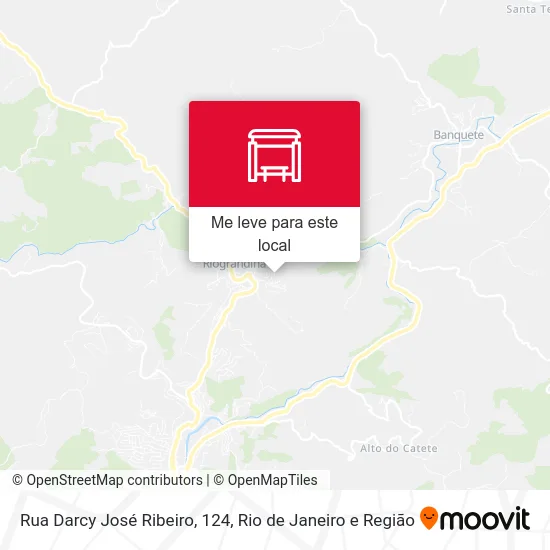 Rua Darcy José Ribeiro, 124 mapa