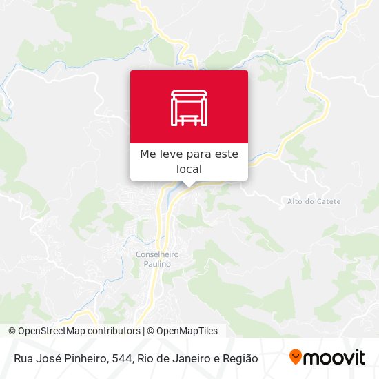 Rua José Pinheiro, 544 mapa