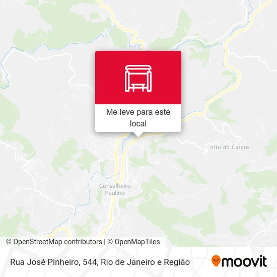 Rua José Pinheiro, 544 mapa