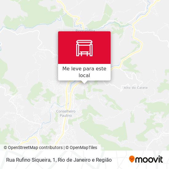 Rua Rufino Siqueira, 1 mapa