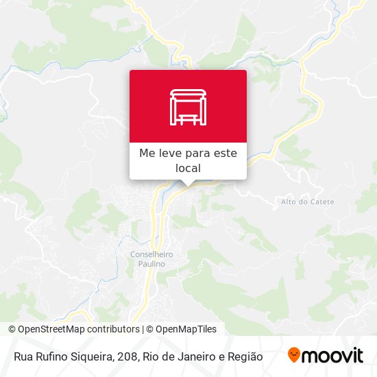Rua Rufino Siqueira, 208 mapa