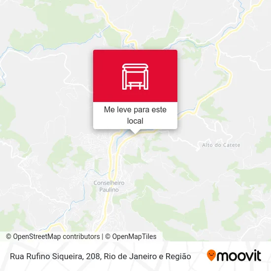 Rua Rufino Siqueira, 208 mapa