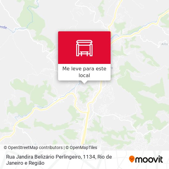 Rua Jandira Belizário Perlingeiro, 1134 mapa