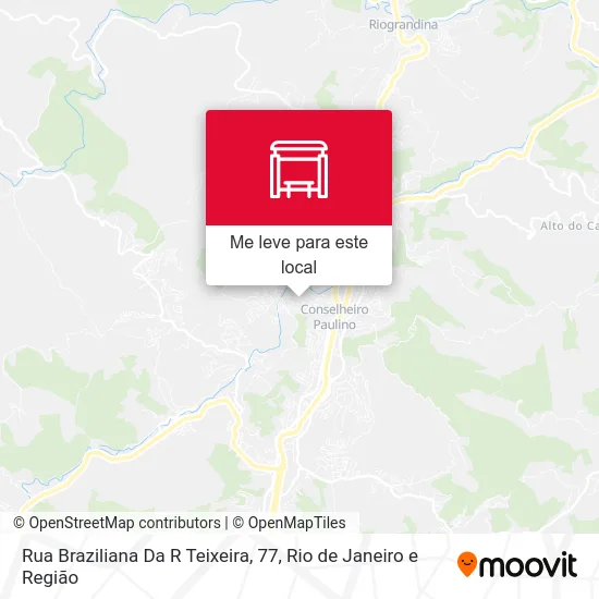 Rua Braziliana Da R Teixeira, 77 mapa