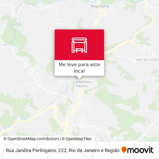 Rua Jandira Perlingeiro, 222 mapa