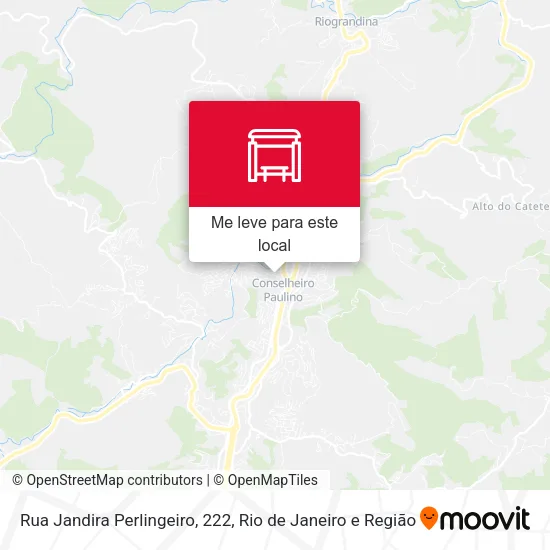 Rua Jandira Perlingeiro, 222 mapa