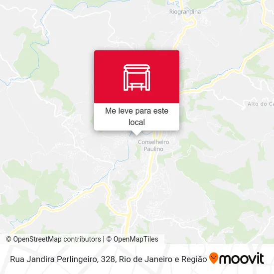 Rua Jandira Perlingeiro, 328 mapa