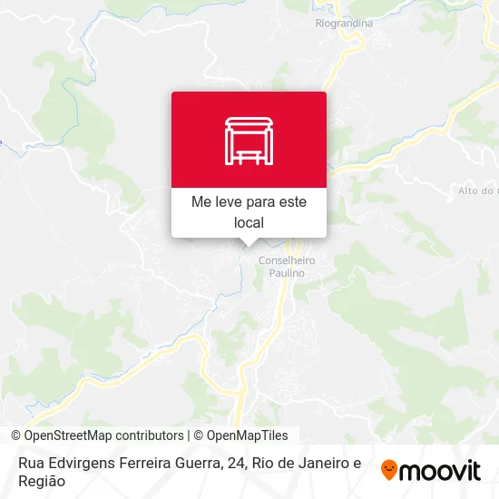 Rua Edvirgens Ferreira Guerra, 24 mapa