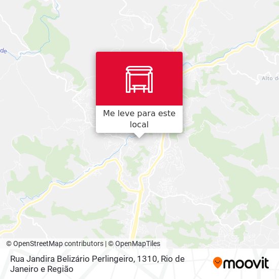 Rua Jandira Belizário Perlingeiro, 1310 mapa